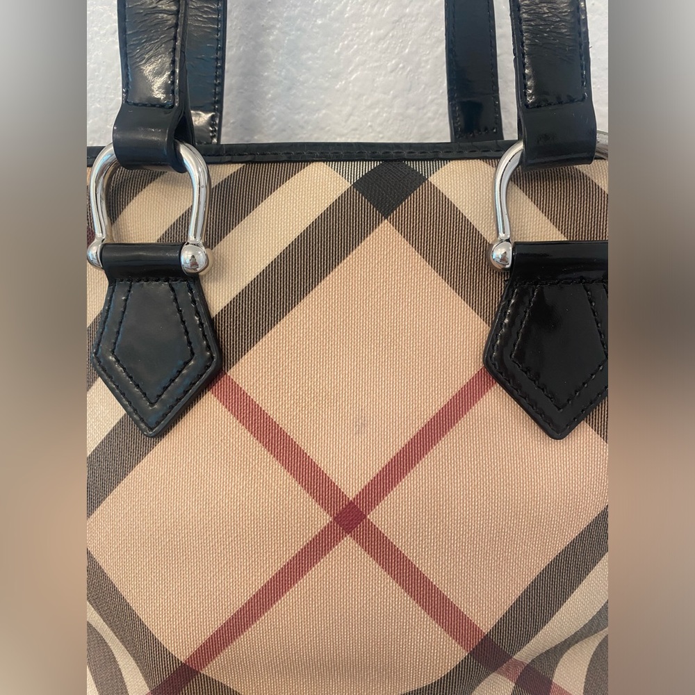 Authentic Burberry tote shoulder bag - Picture 4 of 9